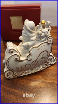 VTG 2001 DASH AWAY ALL LENOX For The Holidays Xmas Collection Mint Condition