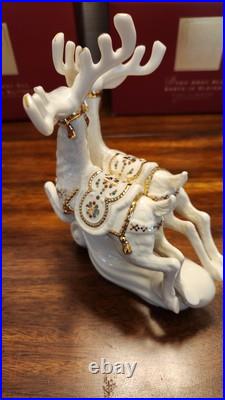 VTG 2001 DASH AWAY ALL LENOX For The Holidays Xmas Collection Mint Condition