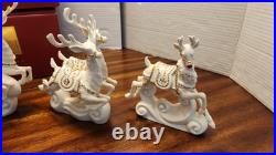 VTG 2001 DASH AWAY ALL LENOX For The Holidays Xmas Collection Mint Condition