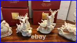VTG 2001 DASH AWAY ALL LENOX For The Holidays Xmas Collection Mint Condition