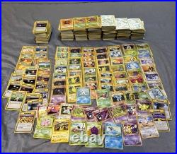 VTG Pokémon MASSIVE COLLECTION LOT 1300+ Common Uncommon All PRE 2004 Base Set