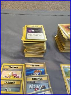 VTG Pokémon MASSIVE COLLECTION LOT 1300+ Common Uncommon All PRE 2004 Base Set