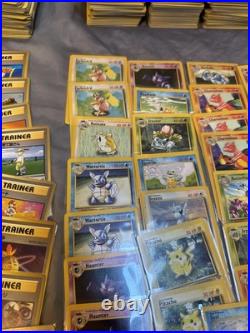 VTG Pokémon MASSIVE COLLECTION LOT 1300+ Common Uncommon All PRE 2004 Base Set