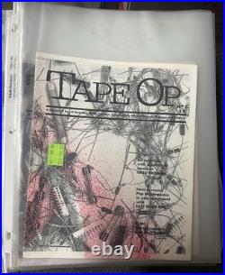 VTG Tape Op Magazine Collection Issue #1-135 All Individual Plastic Sleeves MINT