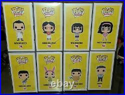 Vaulted Bob's Burgers Funko Lot In Mint conditions! Collect them all at once