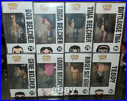 Vaulted Bob's Burgers Funko Lot In Mint conditions! Collect them all at once