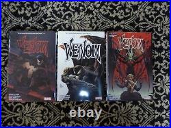 Venom Donny Cates Hardcover Lot Hc all 3 Deluxe Editions Marvel Comic Lot