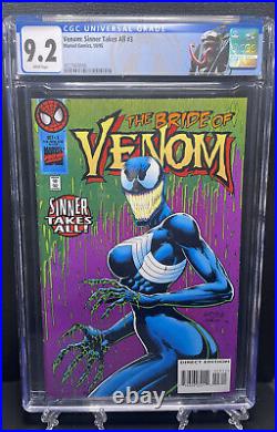 Venom Sinner Takes All 3 Issue Lot # 1, # 3 # 4 1995