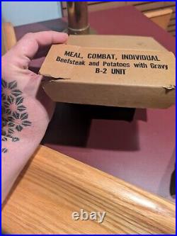 Vietnam Era Ration Lot. All Sealed. 2 Complete Meals And Extras
