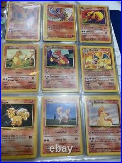 Vintage 1995-2000+ Pokemon Card Lot 90 Holo + All original Complete Base Set