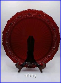 Vintage Avon Ruby Red Cape Cod Glassware Lot 65 Pieces Goblets Bowls Cups