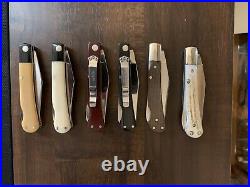 Vintage Canal Street Cutlery Pinchlock Set-All 6 Knives Included-All Are Mint