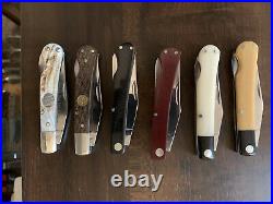 Vintage Canal Street Cutlery Pinchlock Set-All 6 Knives Included-All Are Mint