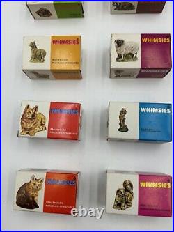 Vintage Collectors New Old Stock Lot 60 Wade Whimsies Porcelain Figurines