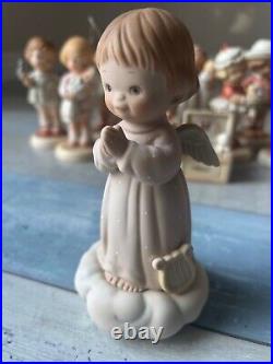 Vintage Enesco Memories of Yesterday Porcelain Lucie Attwell Figurines Lot of 11