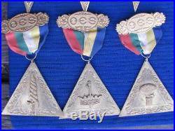 Vintage Lot-18-order Of Eastern Star Medals-all Different