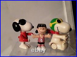 Vintage Lot Of 28 Snoopy Peanuts collection1958-2015