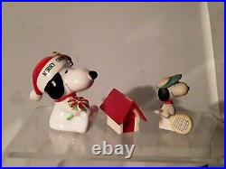 Vintage Lot Of 28 Snoopy Peanuts collection1958-2015
