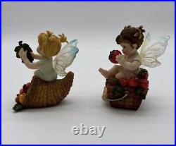Vintage Lot Of 7 Enesco My Little Kitchen Fairies (3) 2001, (2) 2002 & (2) 2003