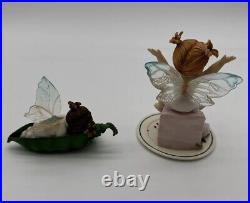 Vintage Lot Of 7 Enesco My Little Kitchen Fairies (3) 2001, (2) 2002 & (2) 2003