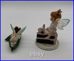 Vintage Lot Of 7 Enesco My Little Kitchen Fairies (3) 2001, (2) 2002 & (2) 2003