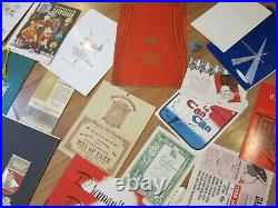 Vintage Lot of 70+ 1960's Restaurant Menus From All Over The USA