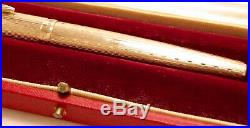 Vintage Mint Solid Gold 9k Parker 61 Fountain Pen Boxed 1979 All Original