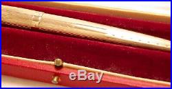 Vintage Mint Solid Gold 9k Parker 61 Fountain Pen Boxed 1979 All Original