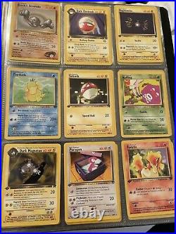Vintage Pokemon Card Collection Binder Lot ALL 1st Edition WOTC