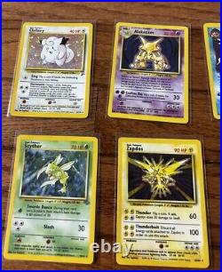 Vintage Pokemon Card Collection Lot 17 All Holos