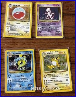 Vintage Pokemon Card Collection Lot 17 All Holos