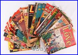 Vintage Romance Comics, 1950 to 1961, Lot of 22, All Low Grade 1.5 to 3.5