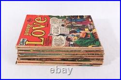 Vintage Romance Comics, 1950 to 1961, Lot of 22, All Low Grade 1.5 to 3.5