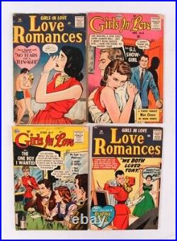 Vintage Romance Comics, 1950 to 1961, Lot of 22, All Low Grade 1.5 to 3.5