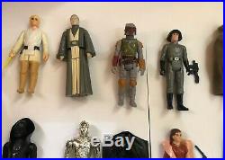 Vintage Star Wars Job Lot Collection x59 Complete All Original Figures Weapons