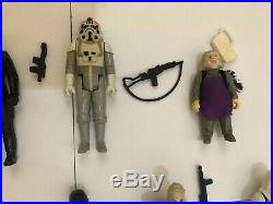 Vintage Star Wars Job Lot Collection x59 Complete All Original Figures Weapons