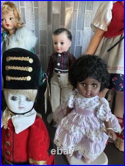 Vintage To Modern Doll Lot collectible Dolls