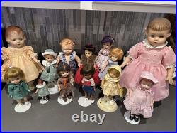 Vintage To Modern Doll Lot collectible Dolls
