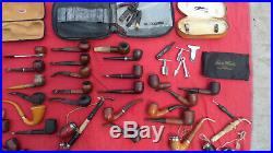 Vintage Tobacco Pipes and Tools Estate Lot AS IS Some Need Repair All Need Clean