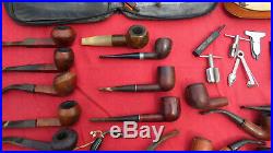 Vintage Tobacco Pipes and Tools Estate Lot AS IS Some Need Repair All Need Clean