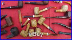 Vintage Tobacco Pipes and Tools Estate Lot AS IS Some Need Repair All Need Clean