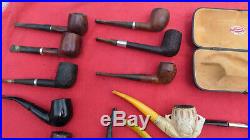 Vintage Tobacco Pipes and Tools Estate Lot AS IS Some Need Repair All Need Clean