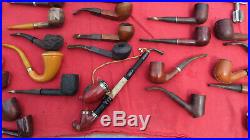 Vintage Tobacco Pipes and Tools Estate Lot AS IS Some Need Repair All Need Clean