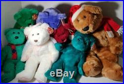 Vintage Ty Beanie Babies Lot Of 120 Bears! Rare Collection All Bears