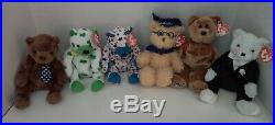 Vintage Ty Beanie Babies Lot Of 120 Bears! Rare Collection All Bears