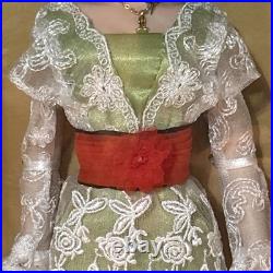 Vinyl Portrait Doll Green Tea Dress ROSE TITANIC Franklin Mint Collection Vinyl Portrait Doll Green Tea Dress ROSE TITANIC Franklin Mint Collection