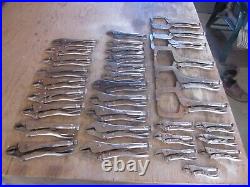 Vise Grip Lot Of 34 Used All USA & Work Aok-6, 11r-7,10wr-6, 5wr & More, See Ad