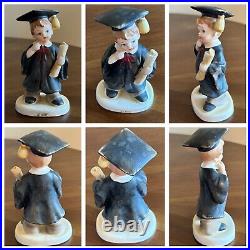 Vntg 2300 LEFTON Calendar Boy Lot Figurines Months x9 March December July+ AS IS