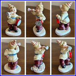 Vntg 2300 LEFTON Calendar Boy Lot Figurines Months x9 March December July+ AS IS
