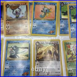 Vtg Pokémon Card Collection (Lot Of 40) Basic Pokemon All First Edition
